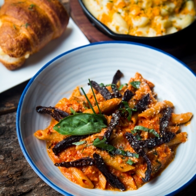 Whole-Wheat-Penne-In-Smoked-Tomato-Sauce